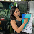 Jardín mexicano en pintura