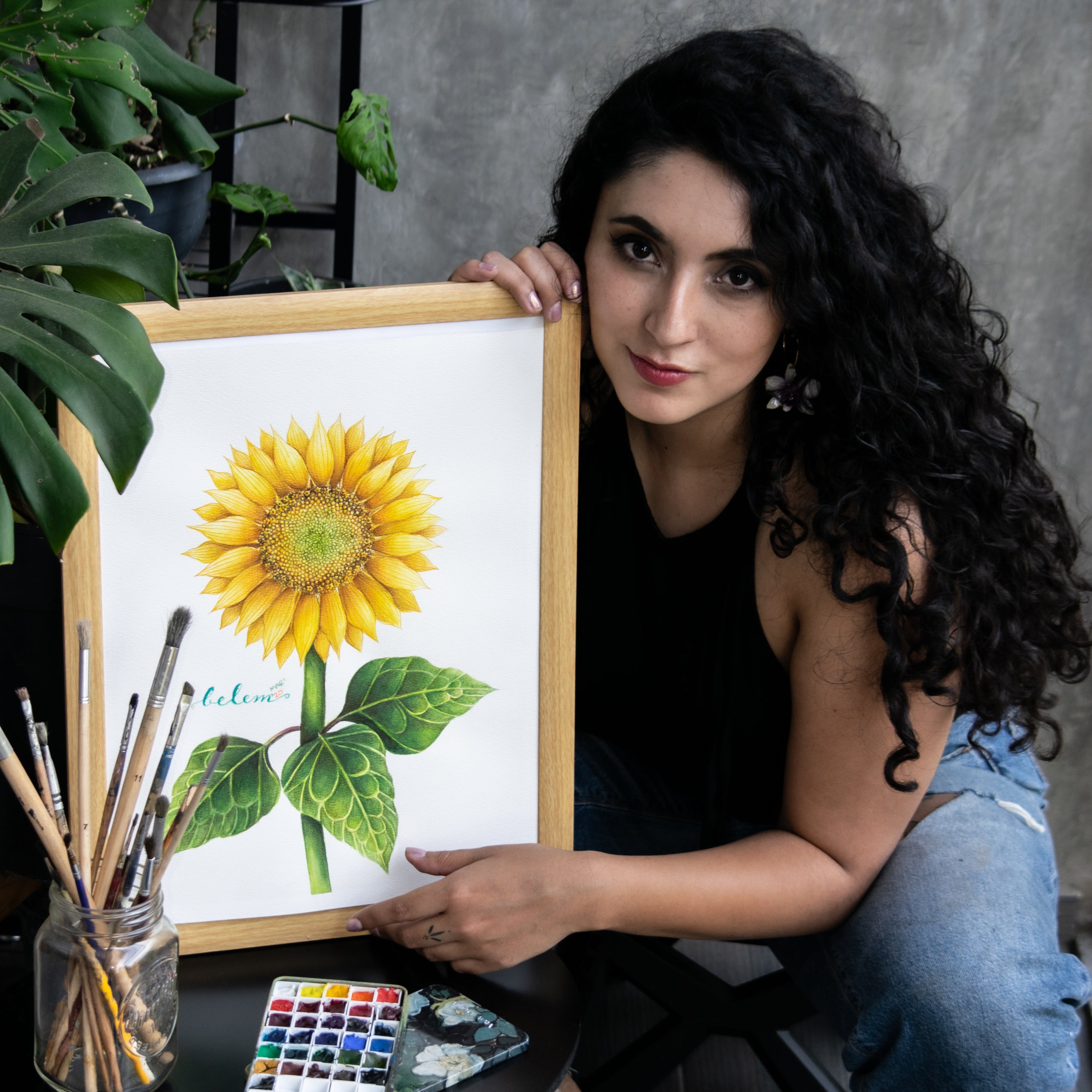 Dalia: observar y dibujar