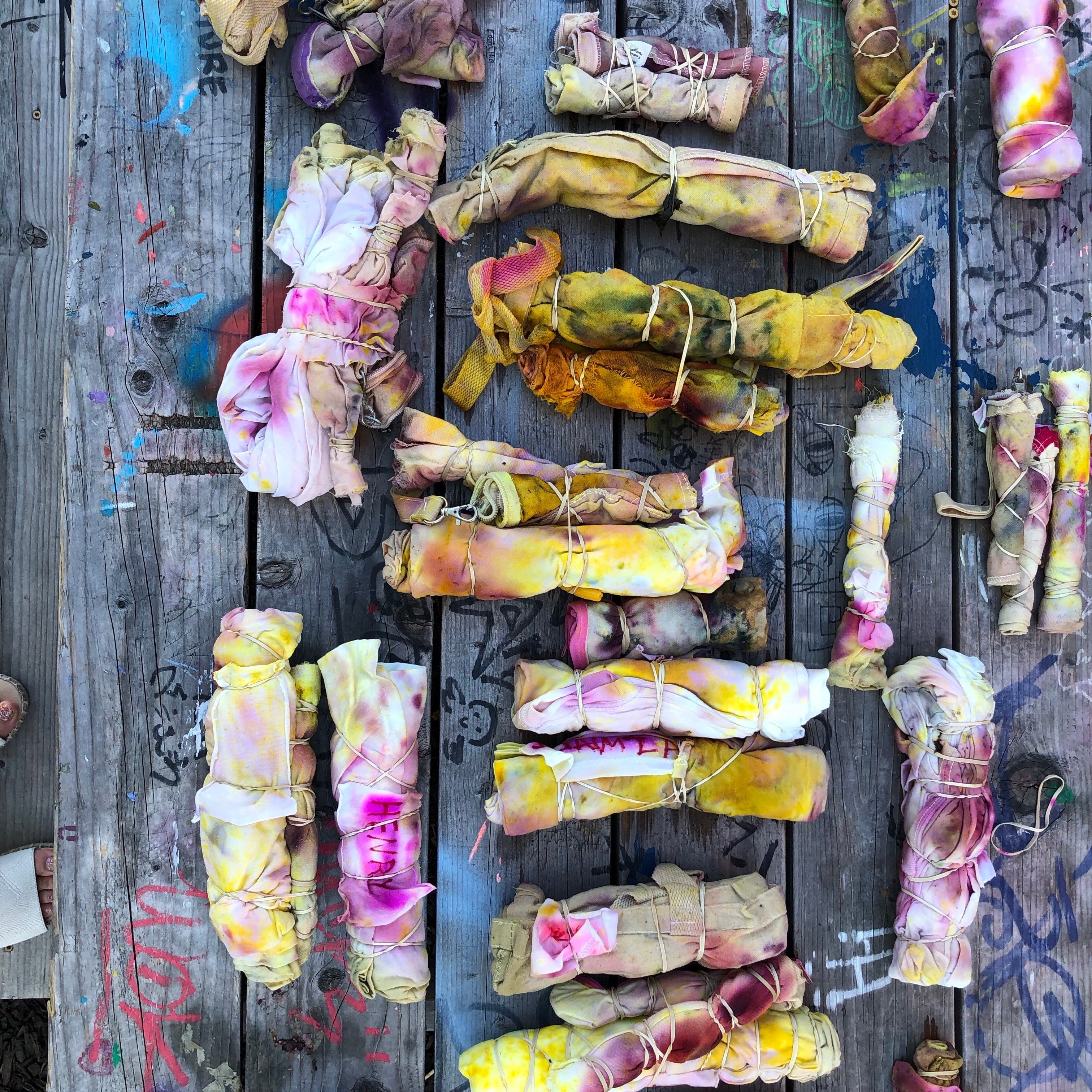Plantas que pintan: tiñe tu playera con flores