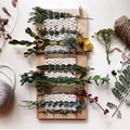 Telar con naturaleza y aromas